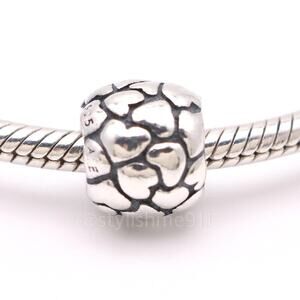 Authentic PANDORA Sterling Silver Multiple Hearts Charm - 790174